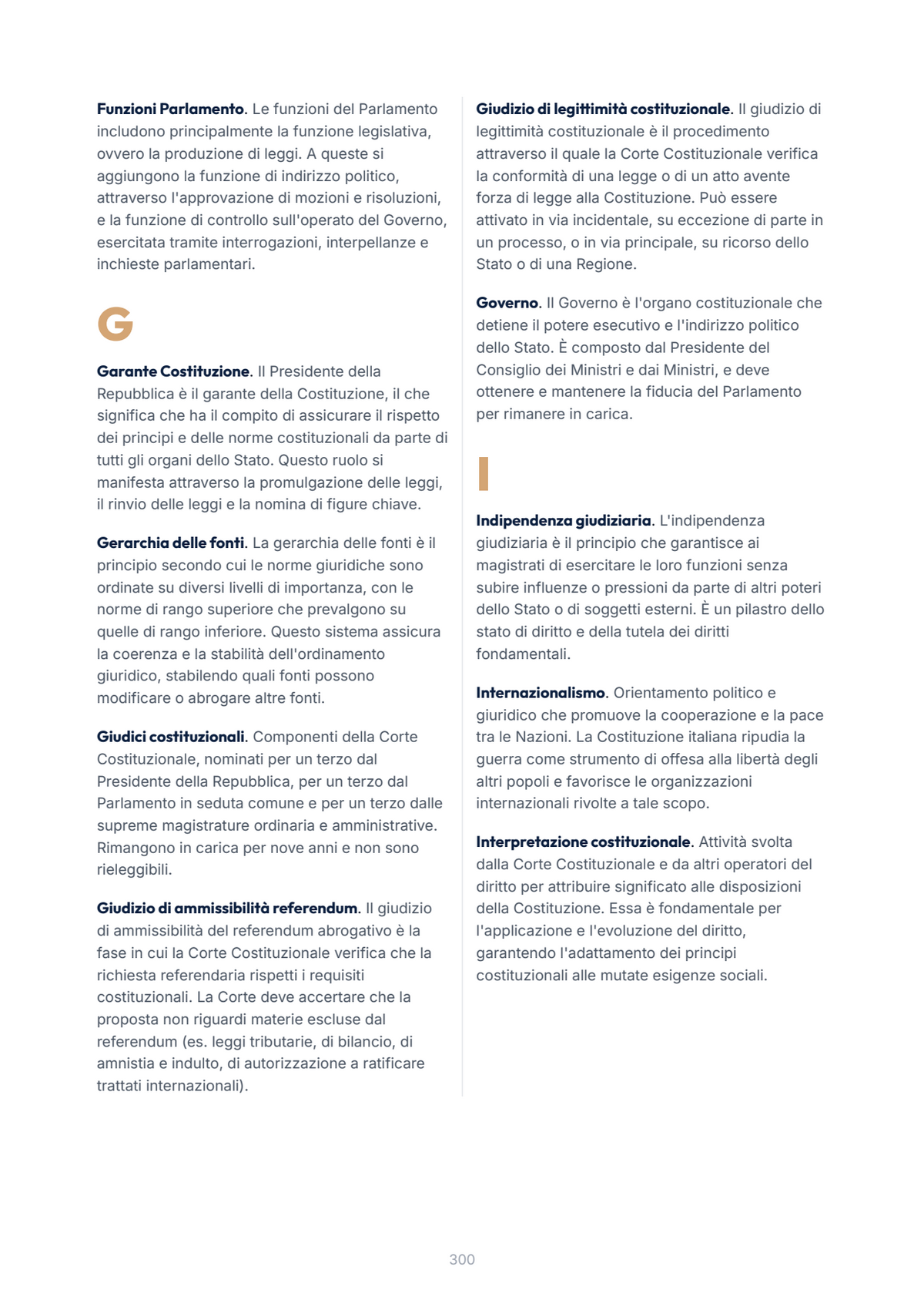 Lèssico · anteprima 10/10 — Glossario — Diritto pubblico (ed. 1.4)