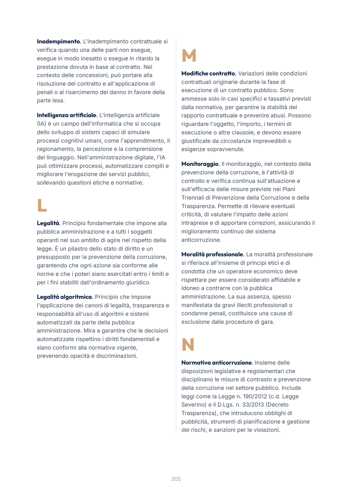 Lèssico · anteprima 10/10 — Glossario — Diritto dell'amministrazione digitale (ed. 1.4)