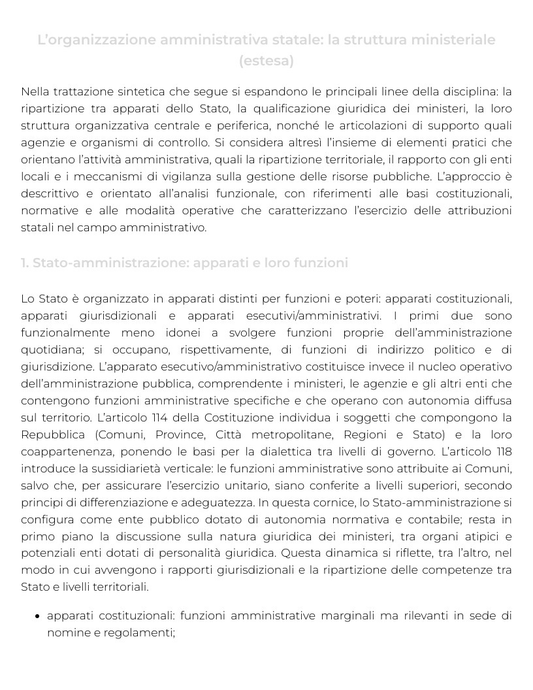 Riassunto di Diritto amministrativo dei servizi pubblici e delle infrastrutture