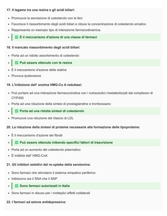 Farmacologia, patologia e scienze regolatorie
