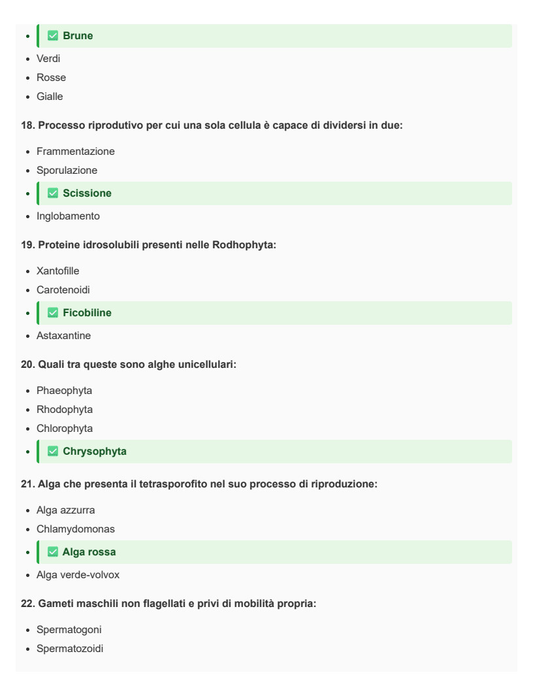 Botanica e Botanica Sistematica