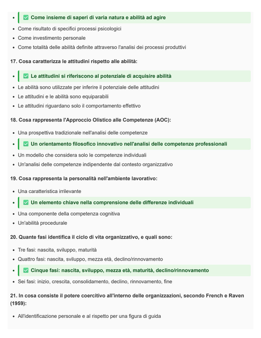 Psicologia del lavoro e delle organizzazioni