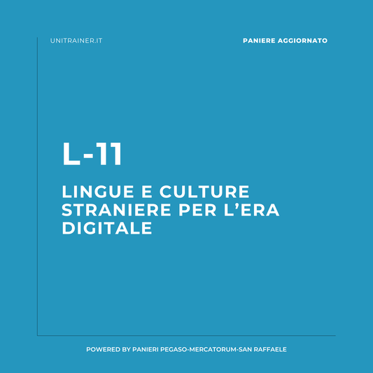Paniere aggiornato Lingua e linguistica spagnola 2, L-11 Lingue e culture straniere per l'era digitale, San Raffaele