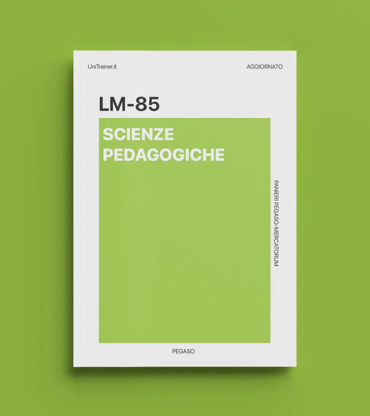 Anteprima corso LM-85 Scienze pedagogiche, Pegaso