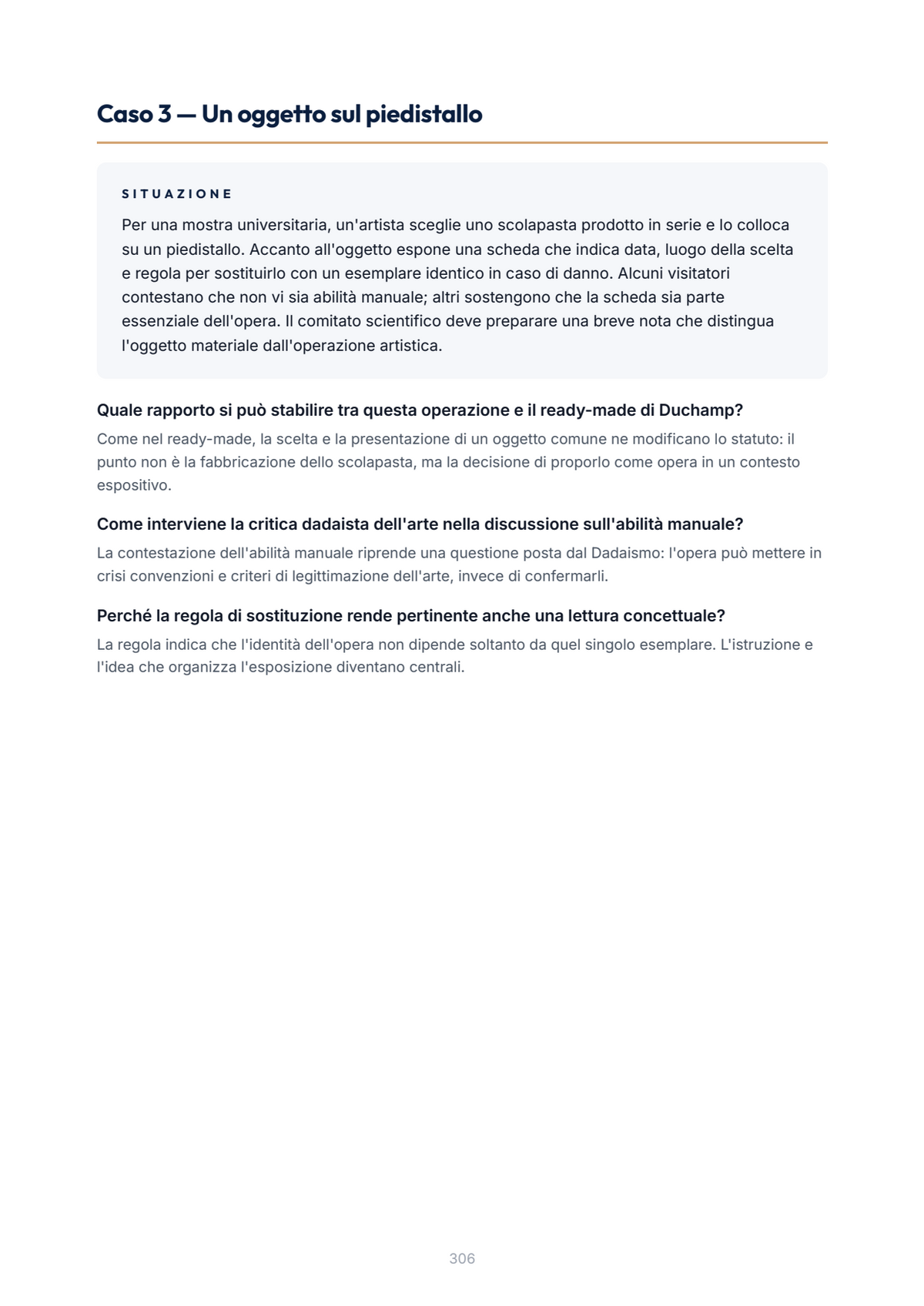 Lèssico · anteprima 9/10 — Casi applicativi — Arte contemporanea (ed. 1.0)
