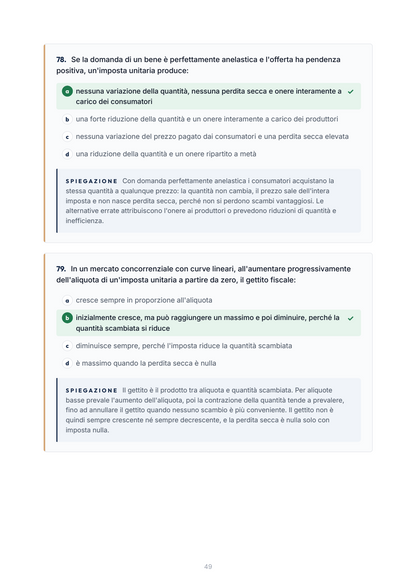 Lèssico · anteprima 5/10 — Banca domande — Economia politica (ed. 1.0)