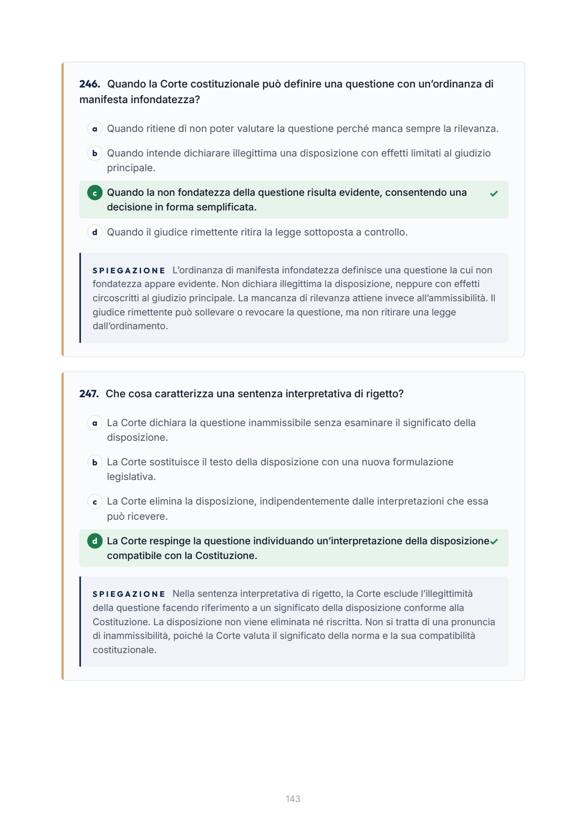 Lèssico · anteprima 6/10 — Banca domande — Diritto costituzionale (ed. 1.0)