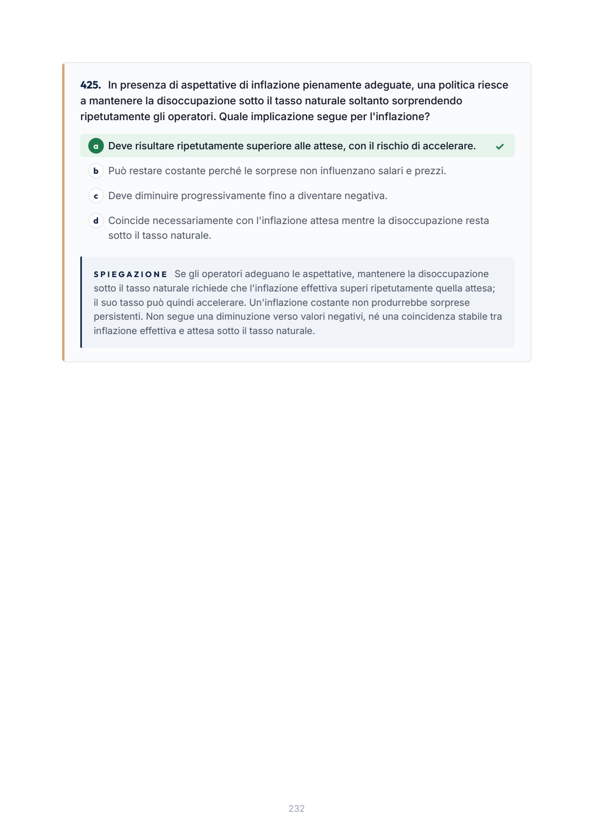 Lèssico · anteprima 7/10 — Banca domande — Economia politica (ed. 1.0)