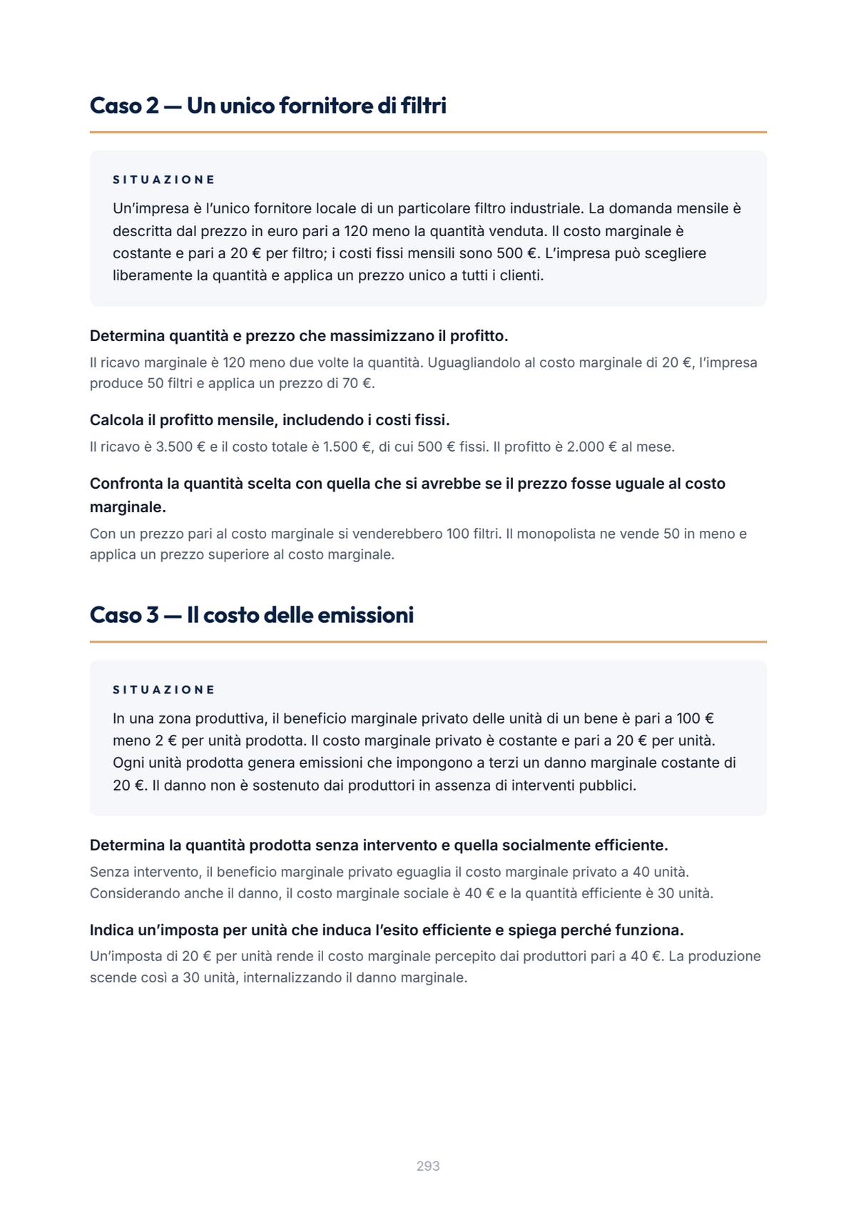 Lèssico · anteprima 9/10 — Casi applicativi — Economia politica (ed. 1.0)