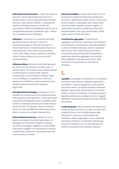 Lèssico · anteprima 10/10 — Glossario — Economia politica (ed. 1.0)