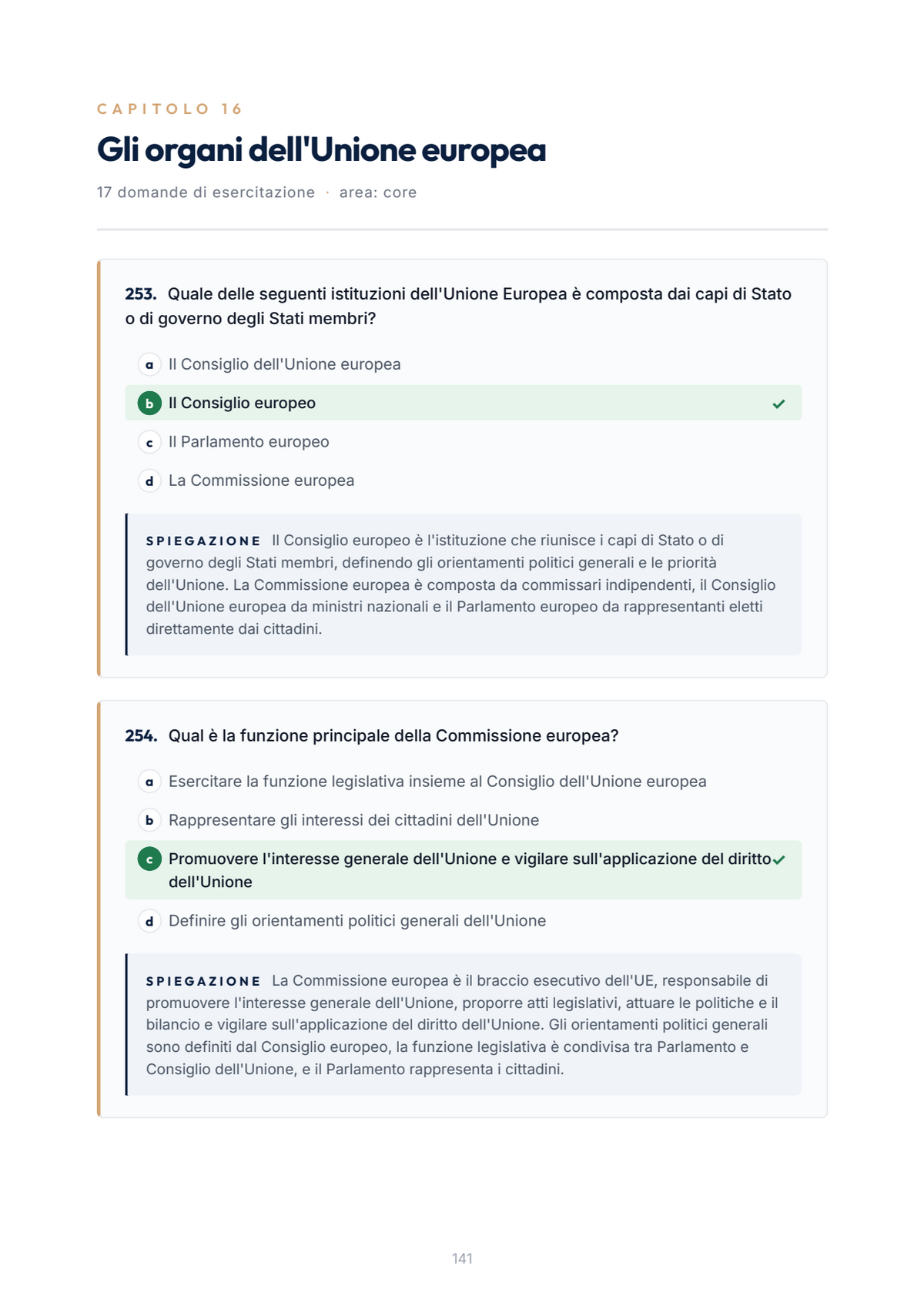 Lèssico · anteprima 6/10 — Banca domande — Diritto pubblico (ed. 1.4)