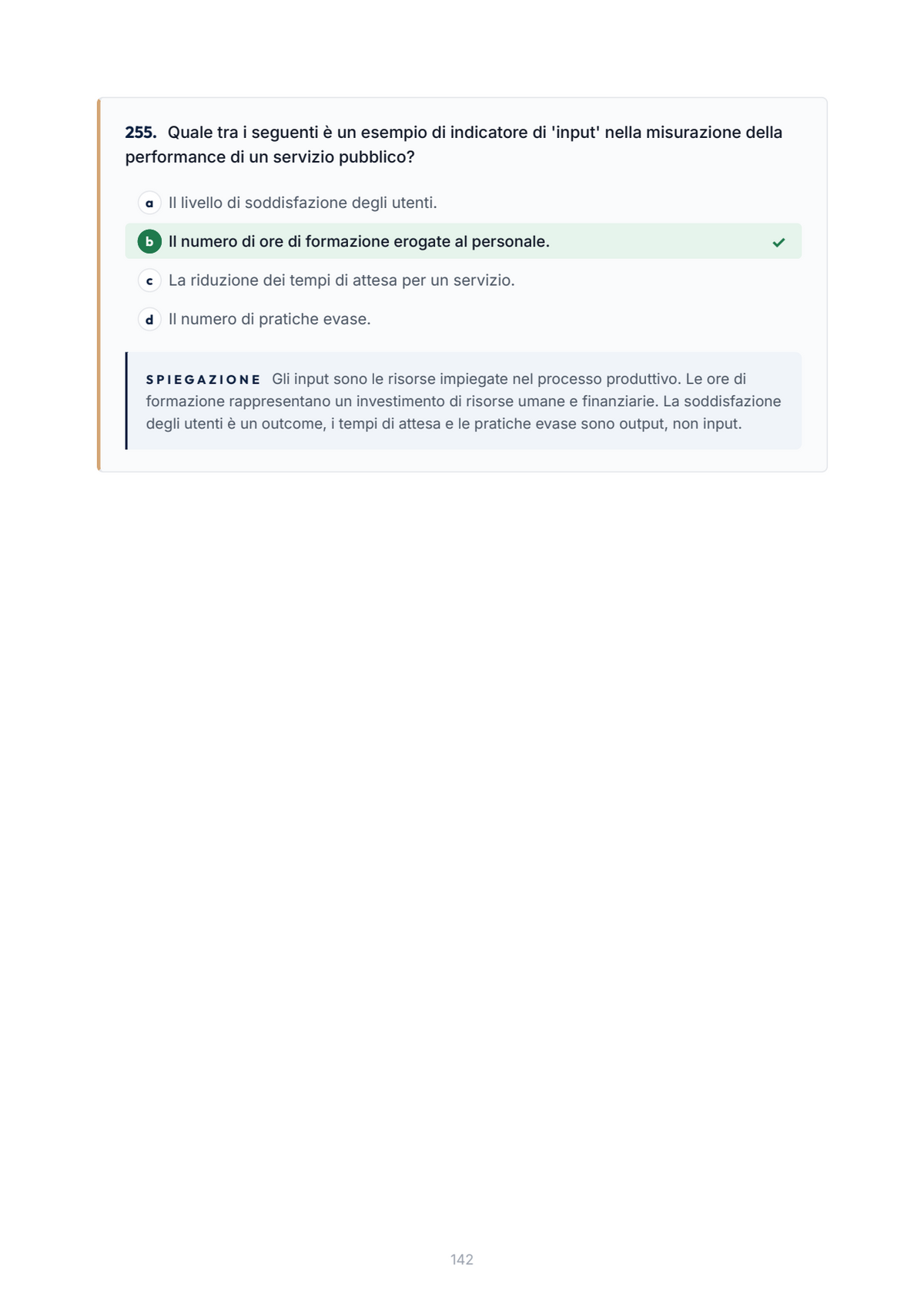 Lèssico · anteprima 6/10 — Banca domande — Organizzazione delle aziende e delle amministrazioni pubblico sanitarie (ed. 1.2)