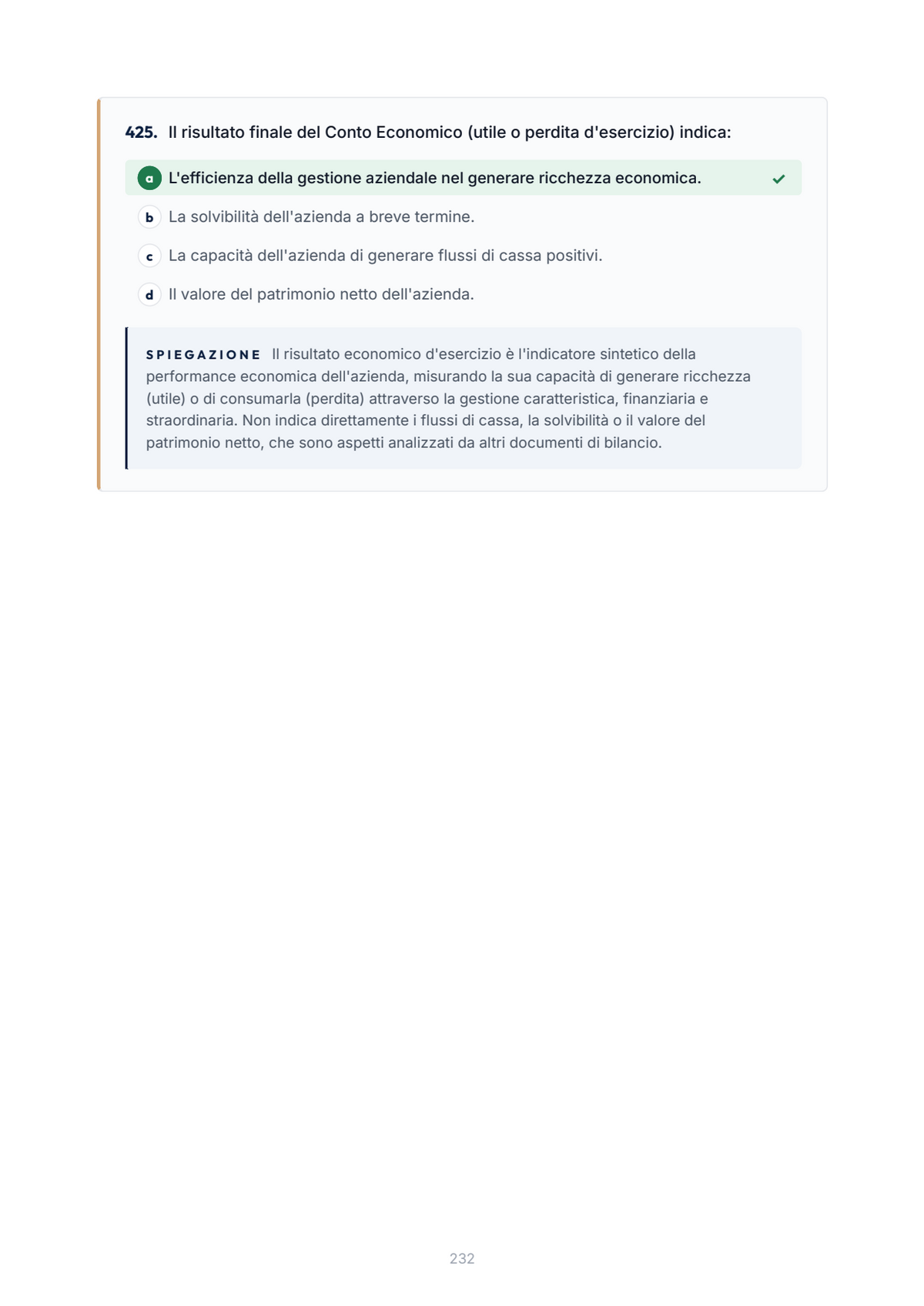 Lèssico · anteprima 7/10 — Banca domande — Organizzazione delle aziende e delle amministrazioni pubblico sanitarie (ed. 1.2)