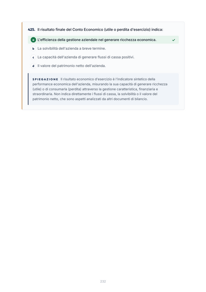 Lèssico · anteprima 7/10 — Banca domande — Organizzazione delle aziende e delle amministrazioni pubblico sanitarie (ed. 1.2)