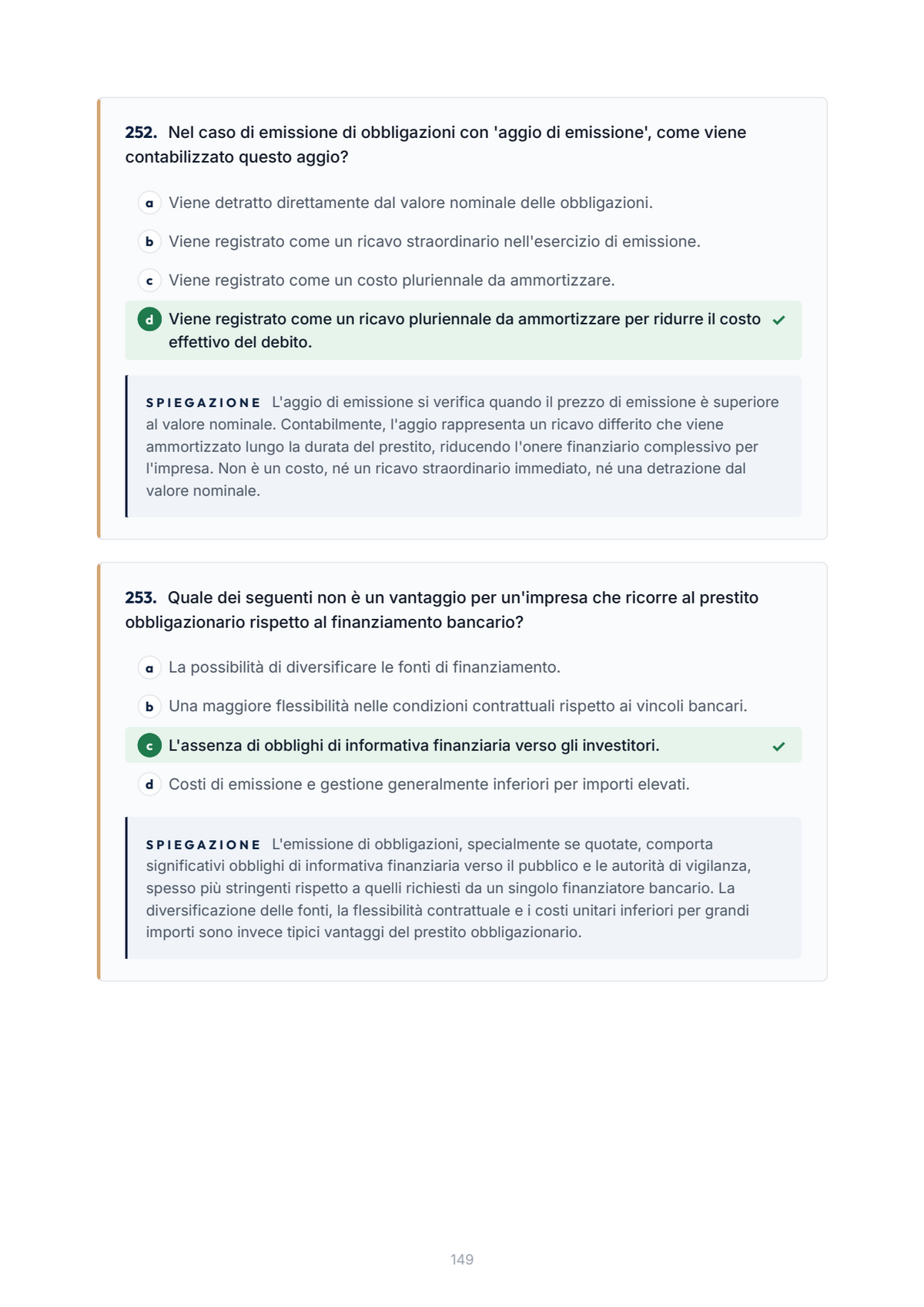 Lèssico · anteprima 6/10 — Banca domande — Economia aziendale - Singolo 12 (ed. 1.6)