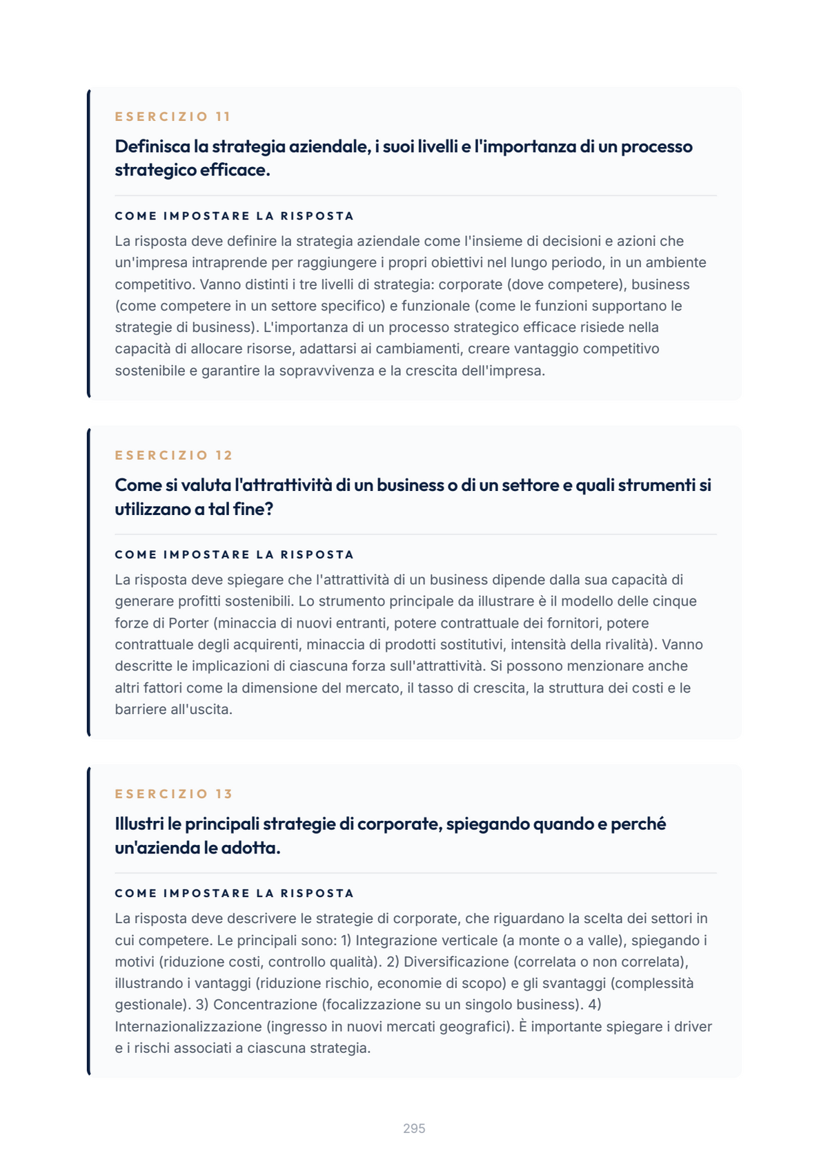 Lèssico · anteprima 8/10 — Esercizi per l'orale — Economia aziendale - Singolo 12 (ed. 1.6)