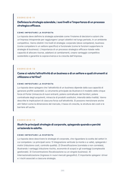 Lèssico · anteprima 8/10 — Esercizi per l'orale — Economia aziendale - Singolo 12 (ed. 1.6)