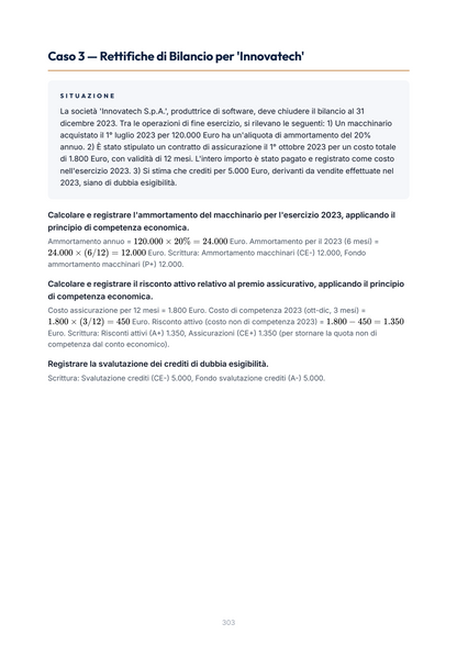 Lèssico · anteprima 9/10 — Casi applicativi — Economia aziendale - Singolo 12 (ed. 1.6)