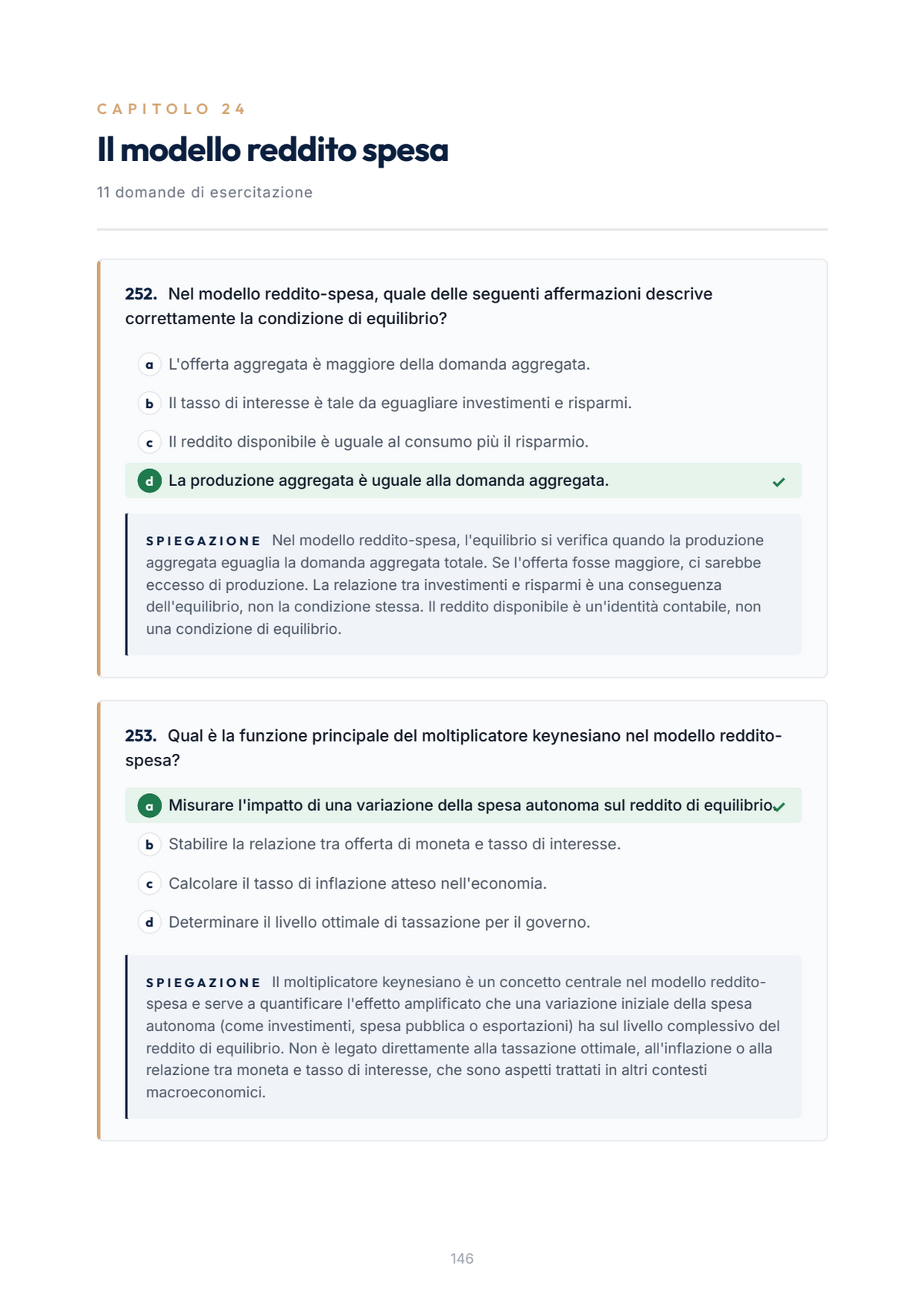 Lèssico · anteprima 6/10 — Banca domande — Economia politica (ed. 1.3)