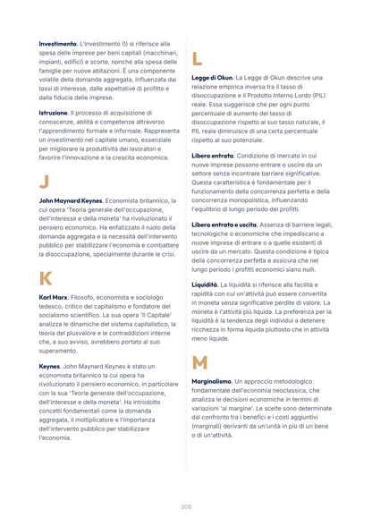 Lèssico · anteprima 10/10 — Glossario — Economia politica (ed. 1.3)