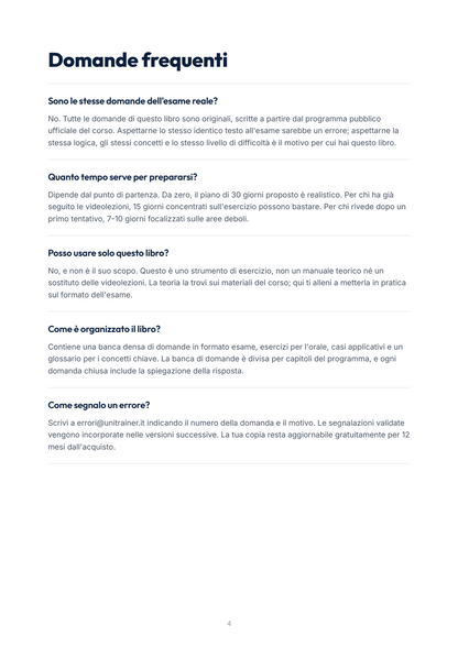 Lèssico · anteprima 3/10 — Domande frequenti — Economia politica - Singolo 06 (ed. 1.4)