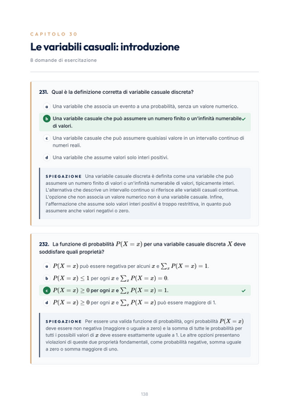 Lèssico · anteprima 6/10 — Banca domande — Statistica (ed. 2.6)