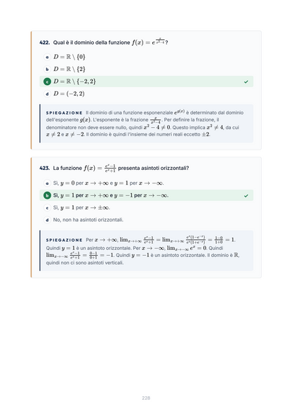 Lèssico · anteprima 7/10 — Banca domande — Analisi matematica (ed. 1.2)