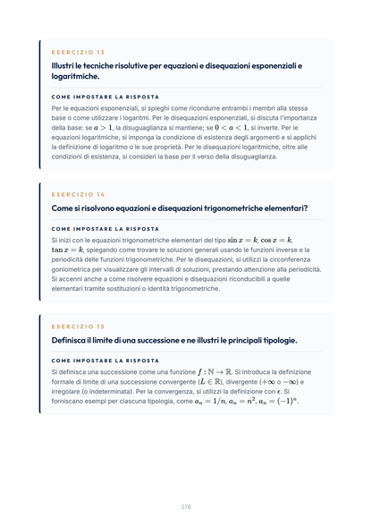 Lèssico · anteprima 8/10 — Esercizi per l'orale — Analisi matematica (ed. 1.2)