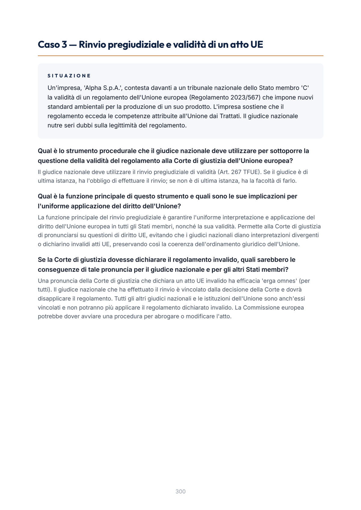 Lèssico · anteprima 9/10 — Casi applicativi — Diritto dell'Unione europea (ed. 2.3)