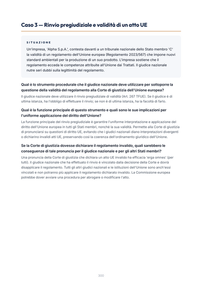 Lèssico · anteprima 9/10 — Casi applicativi — Diritto dell'Unione europea (ed. 2.3)