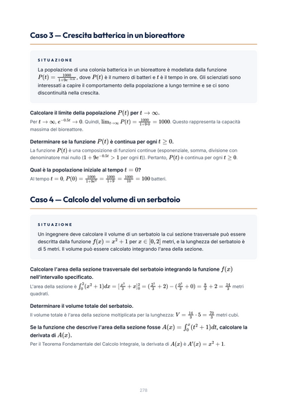 Lèssico · anteprima 9/10 — Casi applicativi — Analisi matematica e geometria (ed. 2.4)