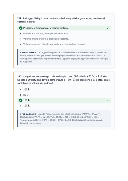 Lèssico · anteprima 6/10 — Banca domande — Chimica (ed. 3.4)