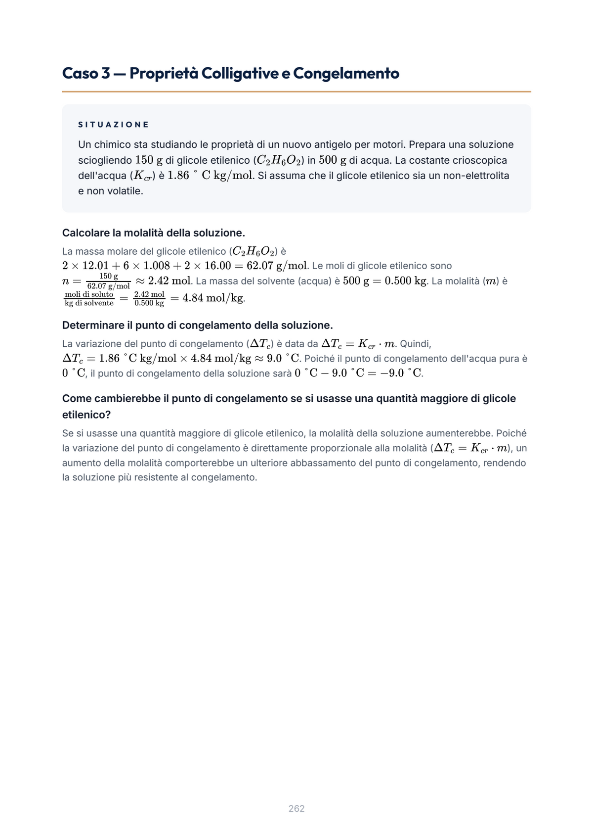 Lèssico · anteprima 9/10 — Casi applicativi — Chimica (ed. 3.4)