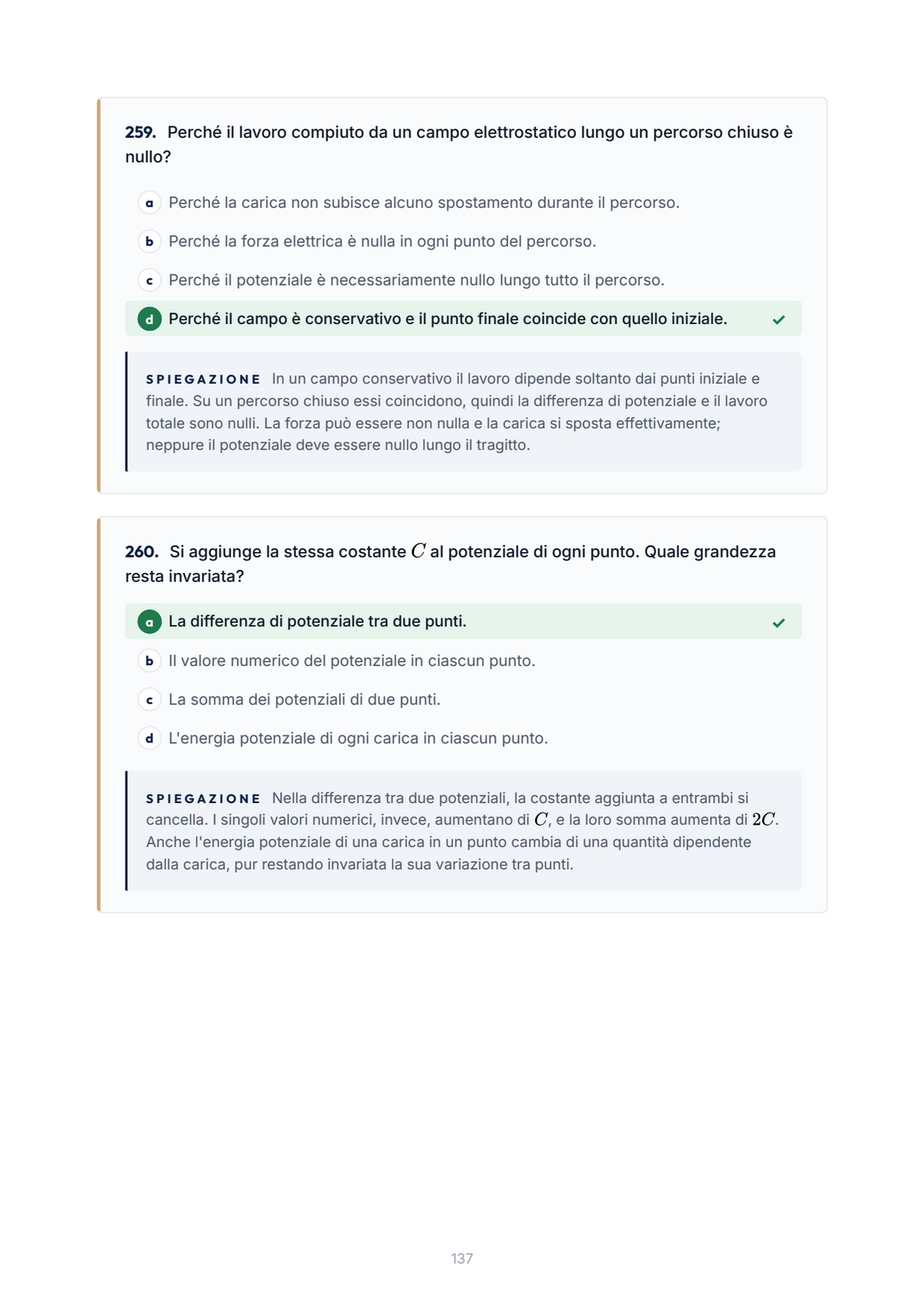 Lèssico · anteprima 6/10 — Banca domande — Fisica sperimentale (ed. 1.0)