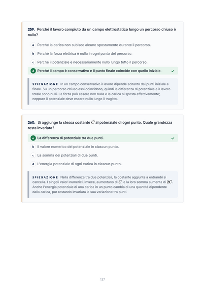 Lèssico · anteprima 6/10 — Banca domande — Fisica sperimentale (ed. 1.0)