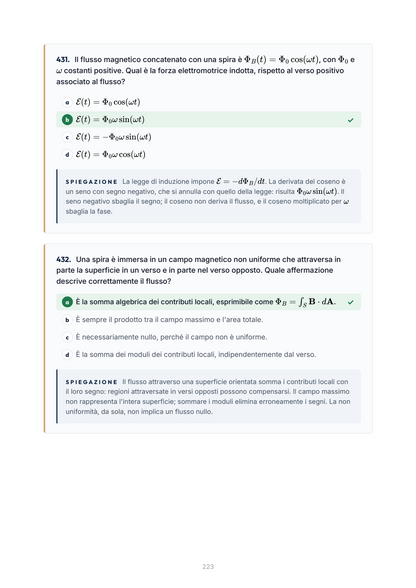 Lèssico · anteprima 7/10 — Banca domande — Fisica sperimentale (ed. 1.0)