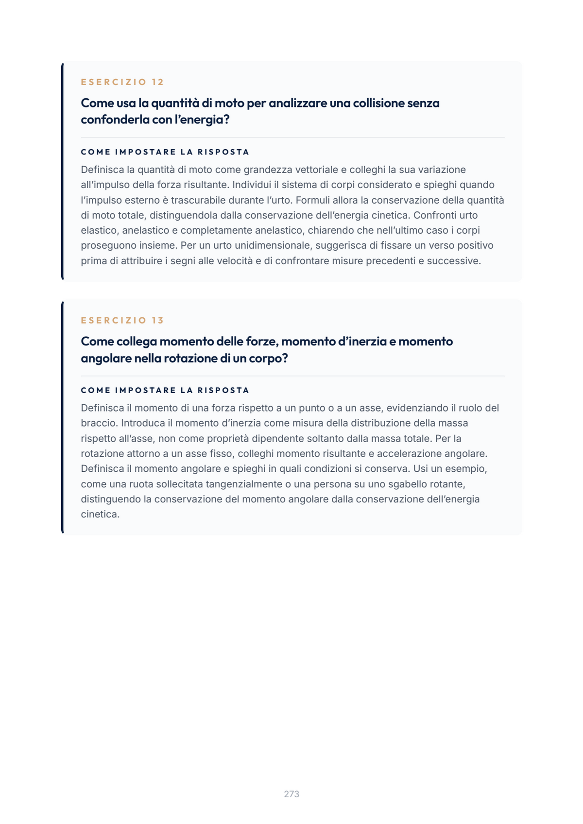 Lèssico · anteprima 8/10 — Esercizi per l'orale — Fisica sperimentale (ed. 1.0)