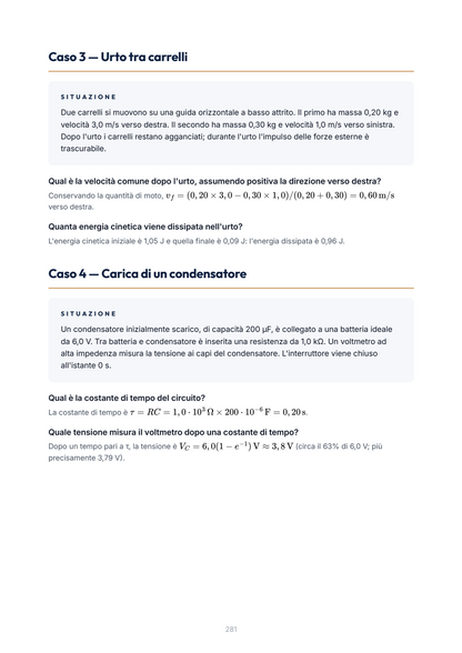 Lèssico · anteprima 9/10 — Casi applicativi — Fisica sperimentale (ed. 1.0)