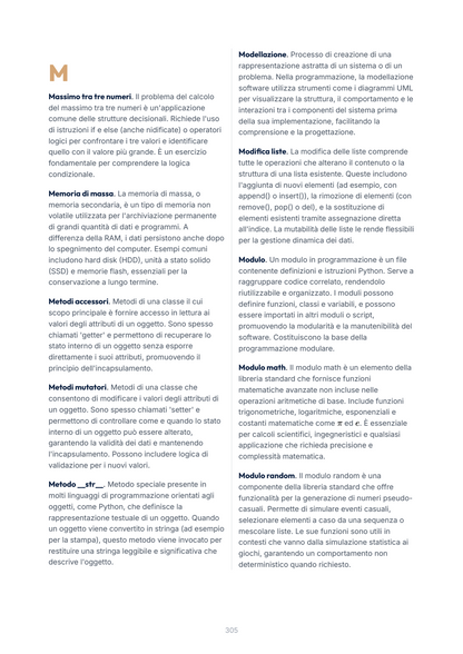 Lèssico · anteprima 10/10 — Glossario — Programmazione Object Oriented (ed. 1.6)