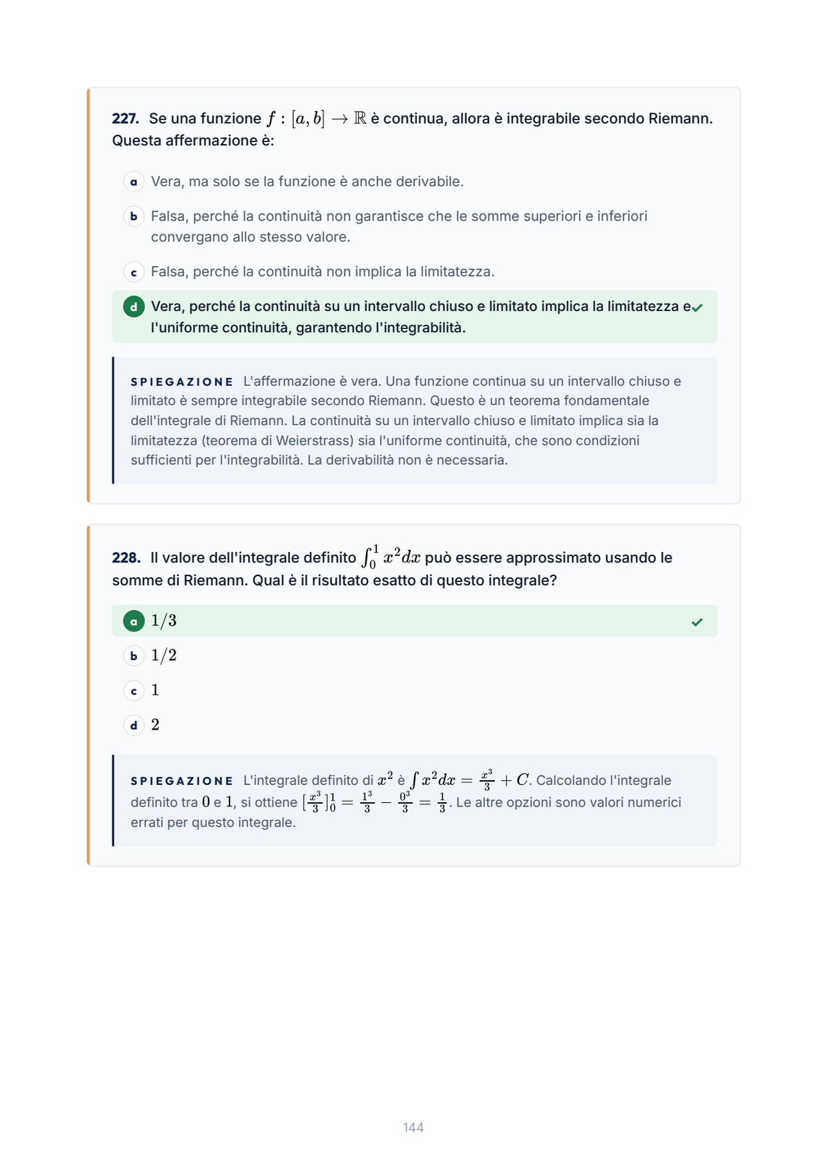 Lèssico · anteprima 6/10 — Banca domande — Analisi matematica I (ed. 1.8)