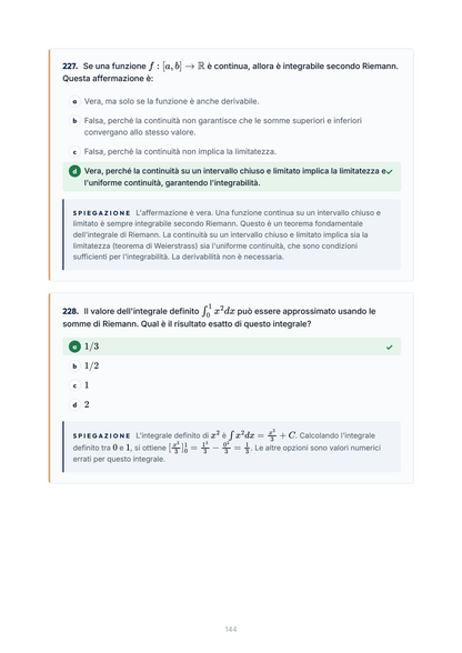 Lèssico · anteprima 6/10 — Banca domande — Analisi matematica I (ed. 1.8)