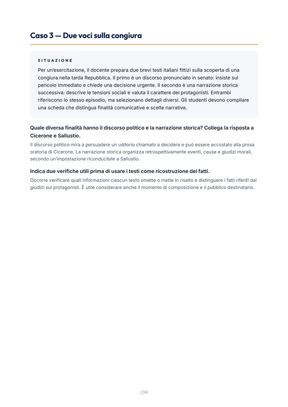 Lèssico · anteprima 9/10 — Casi applicativi — Lingua e letteratura latina (ed. 1.1)