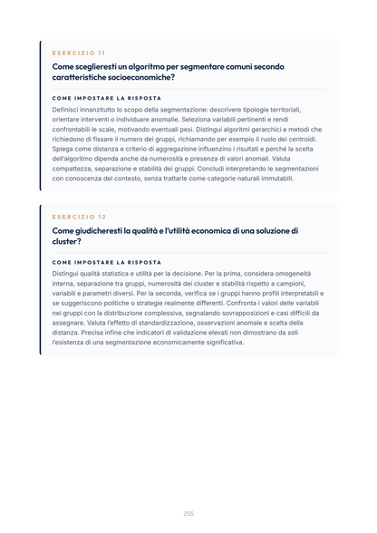 Lèssico · anteprima 8/10 — Esercizi per l'orale — Statistica per lo sviluppo economico (ed. 1.0)