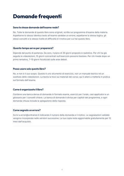 Lèssico · anteprima 3/10 — Domande frequenti — Psicologia dei gruppi e delle communities (ed. 1.0)
