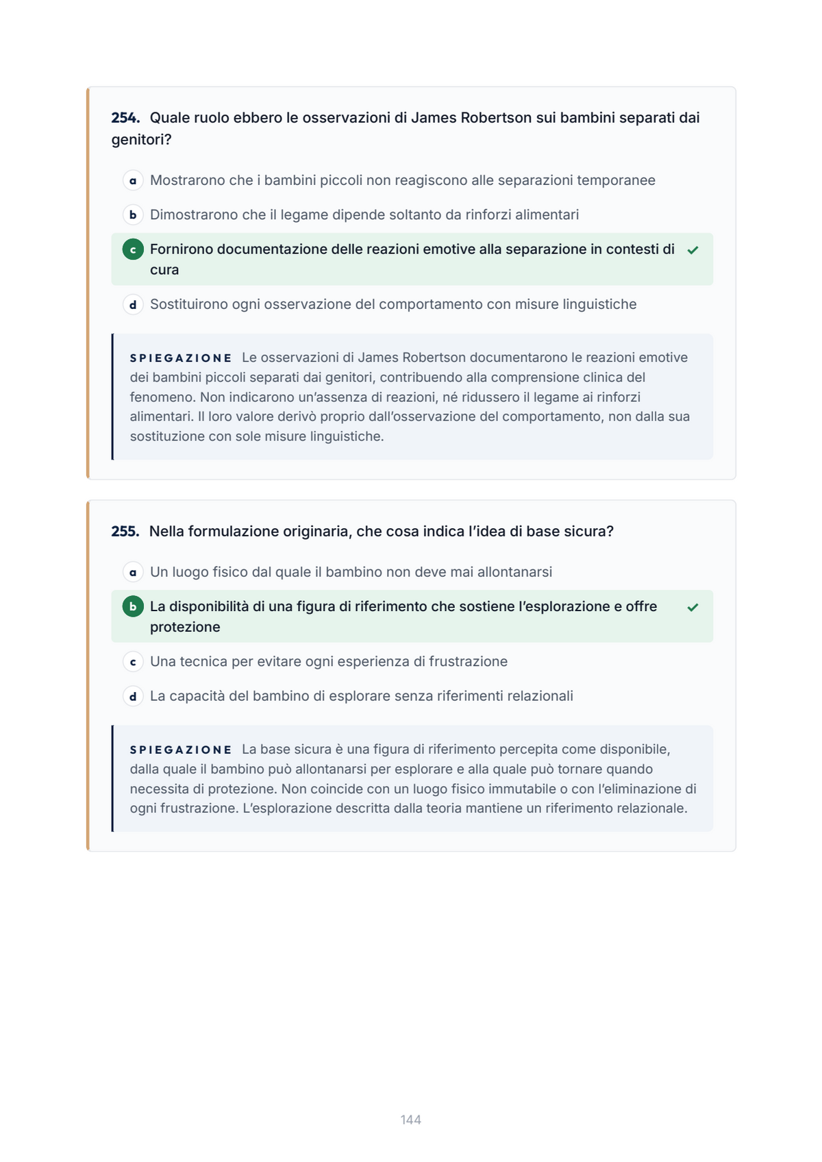 Lèssico · anteprima 6/10 — Banca domande — Psicologia dei gruppi e delle communities (ed. 1.0)