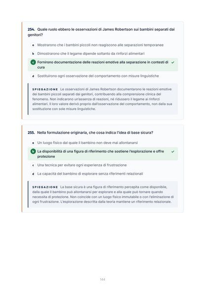 Lèssico · anteprima 6/10 — Banca domande — Psicologia dei gruppi e delle communities (ed. 1.0)