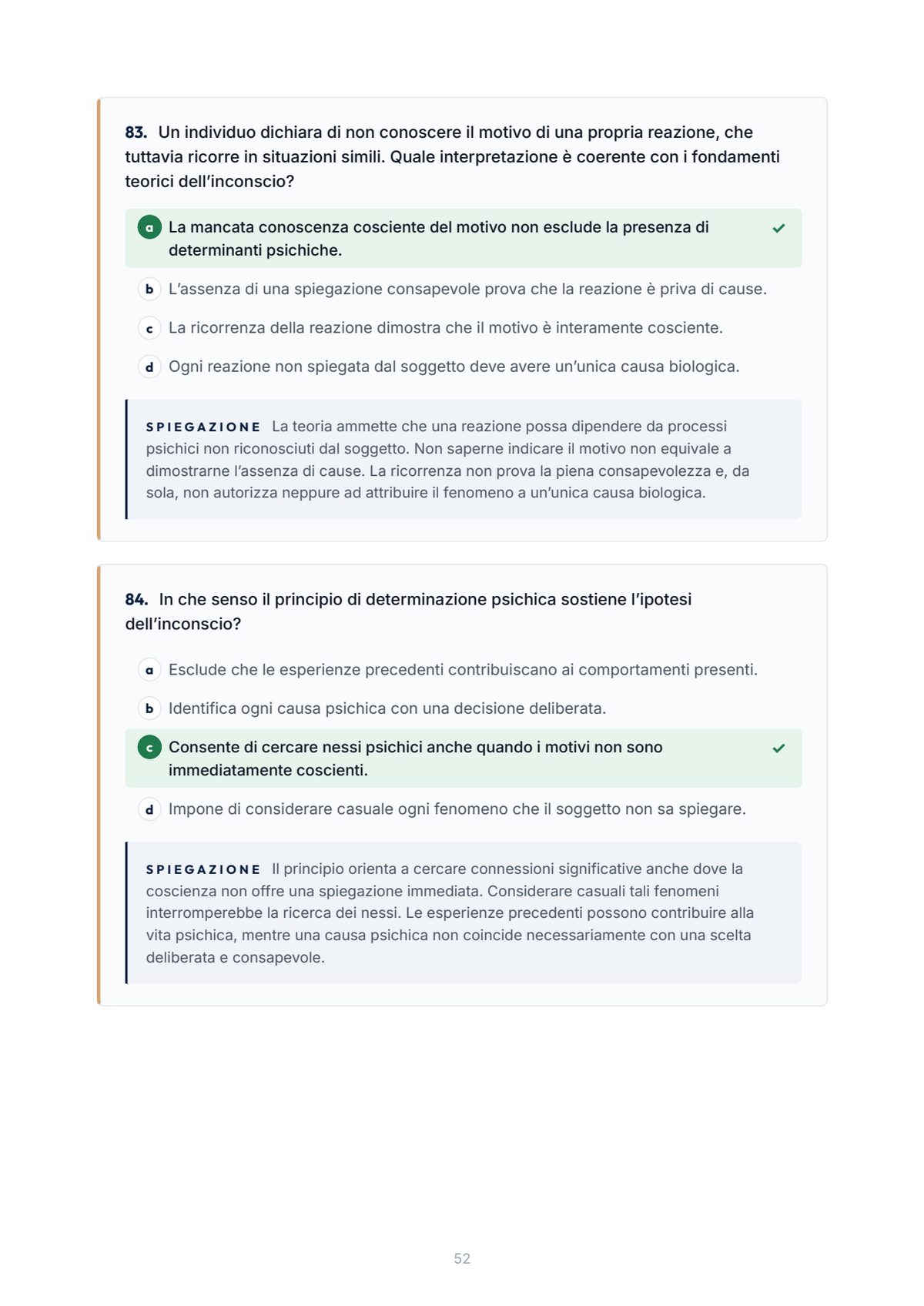 Lèssico · anteprima 5/10 — Banca domande — Psicologia dei gruppi e delle communities (ed. 1.0)