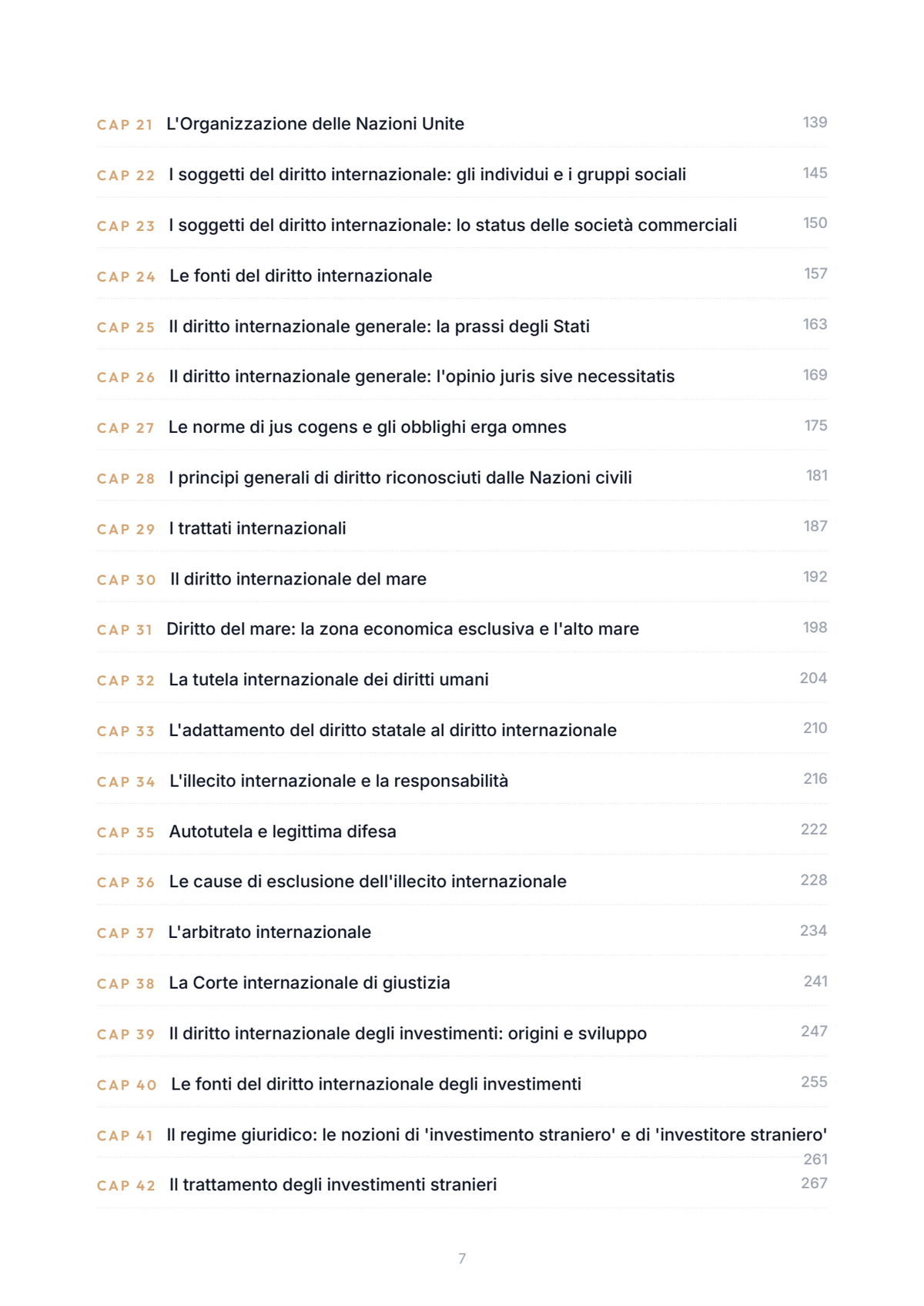Lèssico · anteprima 4/10 — Indice dei capitoli — Diritto internazionale ed europeo dell'ambiente (ed. 1.5)