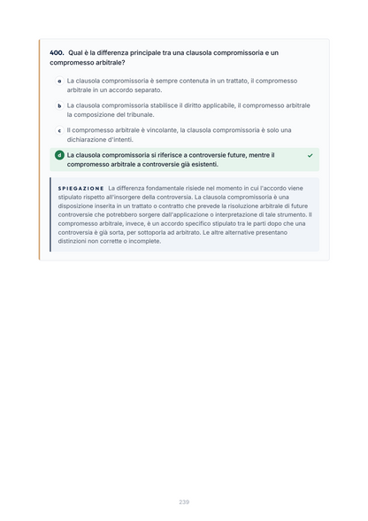 Lèssico · anteprima 7/10 — Banca domande — Diritto internazionale ed europeo dell'ambiente (ed. 1.5)