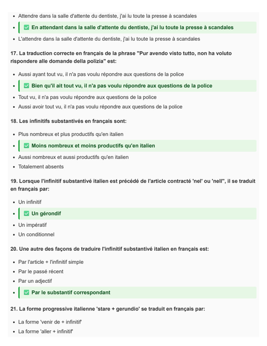 Lingua francese III